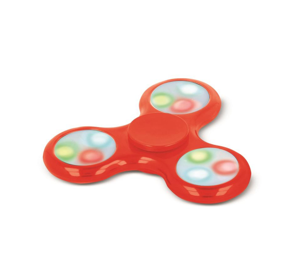 TELFORCEONE LED Hand Fidget Spinner czerwony - 1450524 - zdjęcie